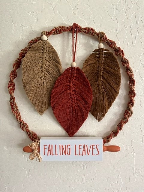 Falling Leaves Wreath